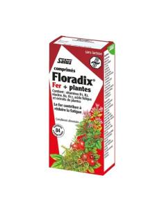 petite boite rouge et blanche avec des plantes dessinées