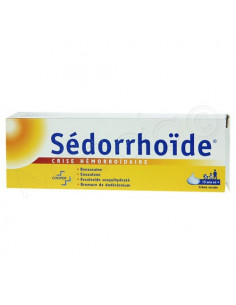 Sédorrhoïde Crise Hémorroïdaire Crème Rectale Tube 30g
