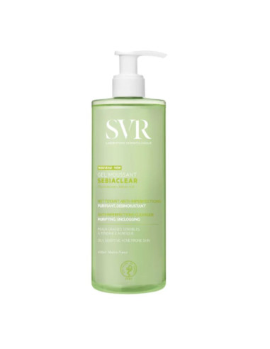 SVR Sebiaclear Gel Moussant. Flacon pompe 400ml