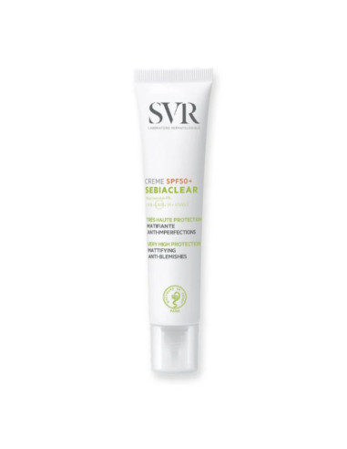 SVR Sebiaclear SPF50+ Crème. 40ml