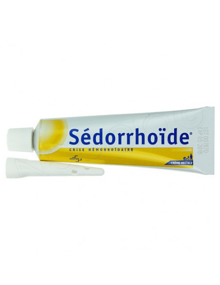 Sédorrhoïde Crise Hémorroïdaire Crème Rectale Tube 30g  - 2