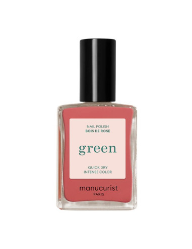 Manucurist Green Vernis à Ongles Bois de Rose. 15ml