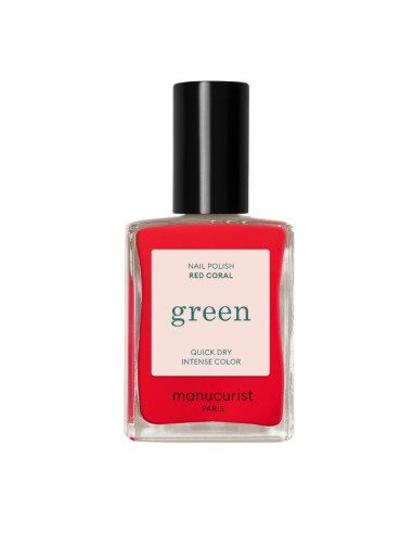 Manucurist Green Vernis à Ongles Red Coral. 15ml