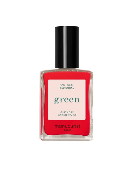 Manucurist Green Vernis à Ongles Red Coral. 15ml