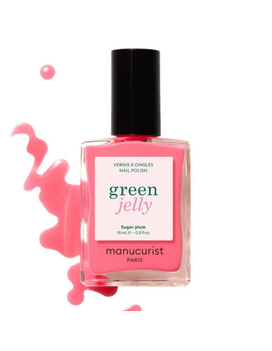 Manucurist Green Jelly Vernis à Ongles Sugar Plum. 15ml