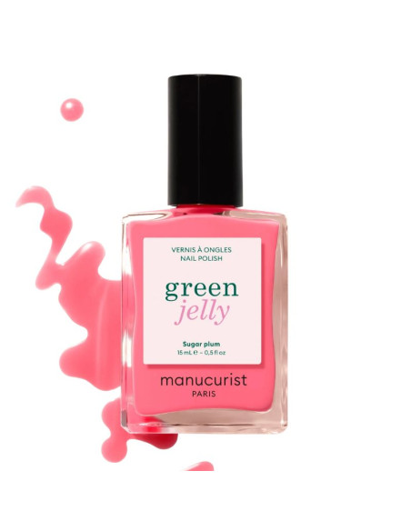 Manucurist Green Jelly Vernis à Ongles Sugar Plum. 15ml