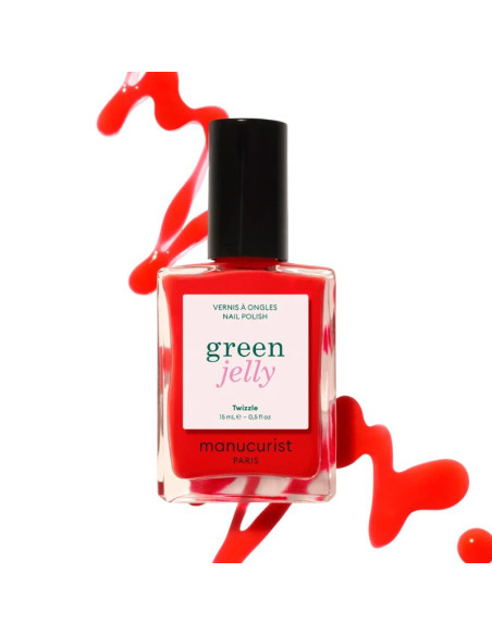 Manucurist Green Jelly Vernis à Ongles Twizzle. 15ml
