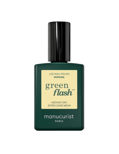 Manucurist Green Flash Vernis Semi-permanent Mimosa. 15ml