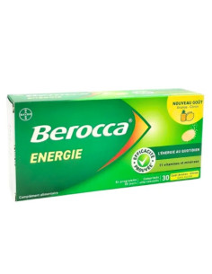 Berocca Energie Comprimés effervescents Ananas Citron. x30