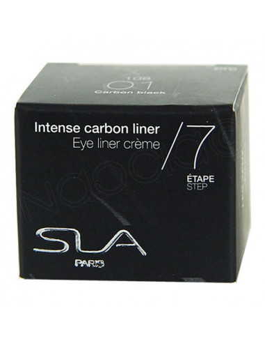 SLA Intense Carbon Liner Eyeliner Crème Noir Carbon Black. 5g