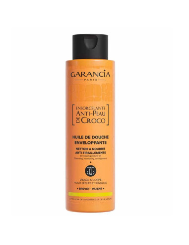 Garancia Huile de Douche Enveloppante. 400ml - flacon orange