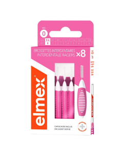 Elmex Brossette interdentaires 0.6mm x8 -rose