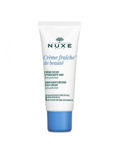 Nuxe Crème Fraiche de Beauté Crème Riche. Tube 30ml