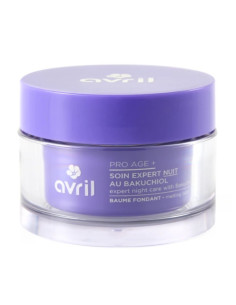 Avril Pro Age + Soin Expert Nuit Bakuchiol Baume Fondant. Pot rechargeable 50ml