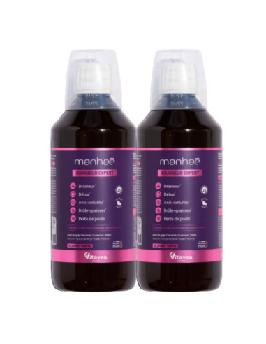 Manhaé Draineur Expert. 2x500ml
