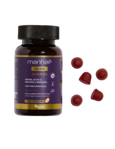 Manhaé Solaire. 60 gummies