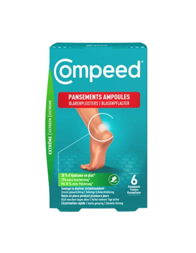 Compeed Pansements ampoules Extreme Assortiment x10pansements