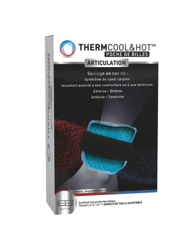 Thermcool & hot Poche de billes Articulation 42x11cm