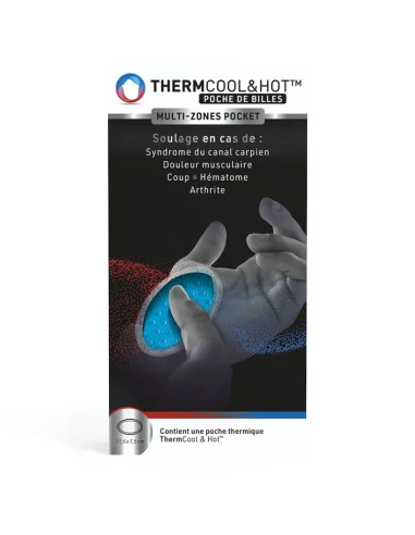 Thermcool & hot Poche de billes Multi-zones Pocket 11.5x7.5cm