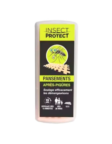 Insect Protect Pansements Après-Piqûres x18 - Dès 36 Mois