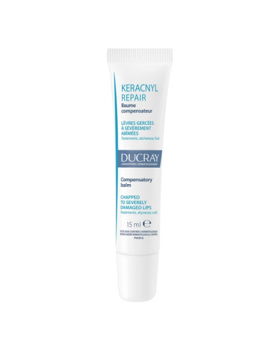 Ducray Keracnyl Repair Baume Lèvres Nutri-Compensateur. 15ml