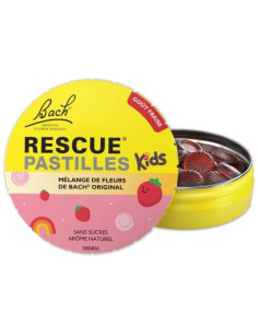 Bach Rescue Pastilles Kids Fraise 50g