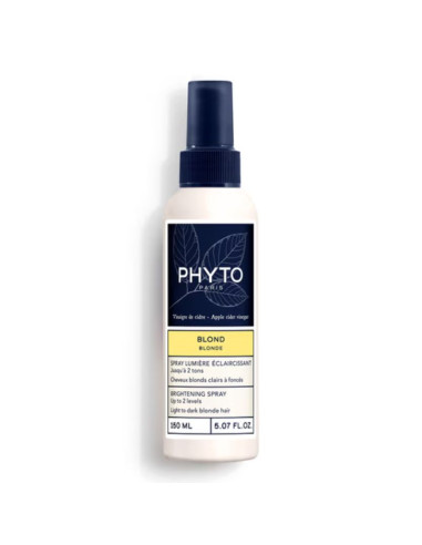 Phyto Blond Spray Lumière Éclaircissant Jusqu'à 2 Tons Cheveux Blonds 150ml