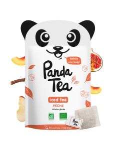 Panda Tea Detox Infusion à froid Pêche x28sachets