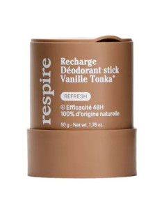 Respire Déodorant Stick Vanille Tonka Recharge 50g