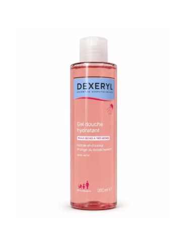 Dexeryl Gel Douche Hydratant sans savon 200ml