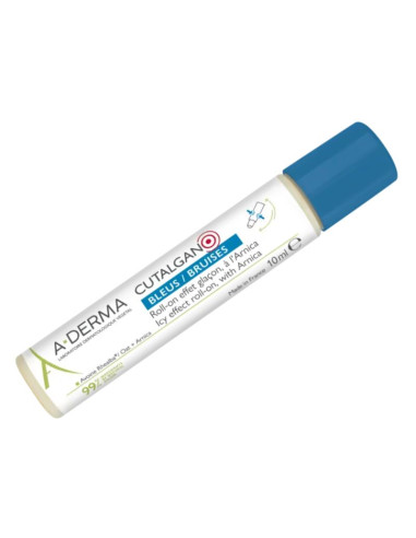 Aderma Cutalgan Roll-on Effet Glaçon à l'Arnica 10ml