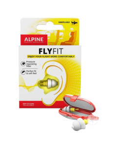 Alpine FlyFit Bouchons d'Oreilles Régulateurs de Pression Avion