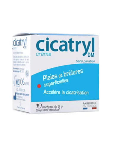 Cicatryl DM Crème 10 Sachets de 2g