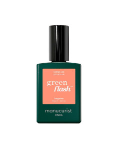 Manucurist Green Flash Vernis Semi-permanent Tangerine. 15ml