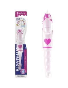 ELGYDIUM Kids Unicorn 2/6 ans Brosse à Dents Enfant