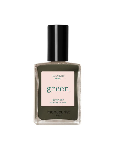 Manucurist Green Vernis à Ongles Khaki. 15ml