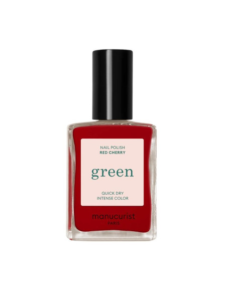 Manucurist Green Vernis à Ongles Red Cherry. 15ml