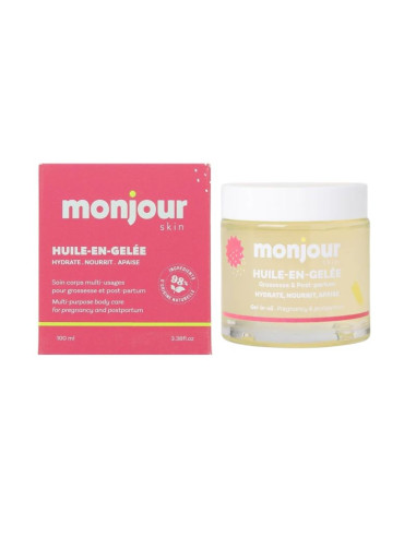 Monjour Huile en Gelée Grossesse et Post-partum. 100ml