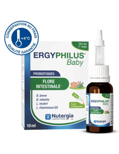 Nutergia Ergyphilus Baby Probiotiques Bébé Stilligoutte. 10ml