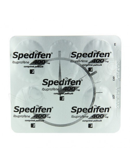 Spedifen 400 mg Ibuprofène Douleurs et Fièvre 12 comprimés pelliculés  - 2