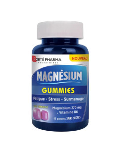 Forté Pharma Magnésium Gummies Framboise. 45 Gommes