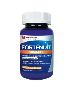 Forté Pharma FortéNuit Gummies Pomme Cannelle Sommeil. 30 Gommes