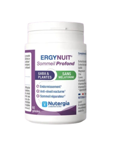 Nutergia ErgyNuit Sommeil Profond. 60 gélules