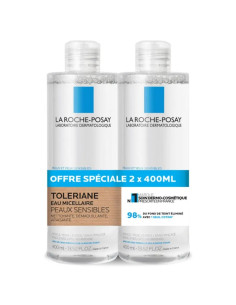 La Roche Posay Eau Micellaire Ultra Peaux Sensibles Lot 2x400ml