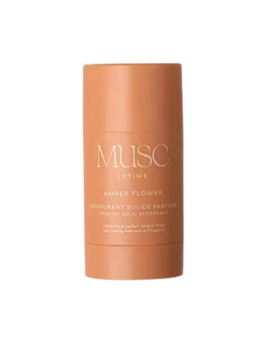 Musc Intime Amber Flower Déodorant Solide Parfumé. 50g