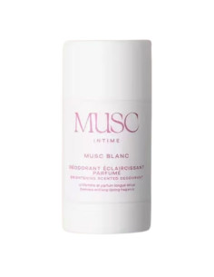 Musc Intime Musc Blanc Déodorant Eclaircissant Parfumé. 50g