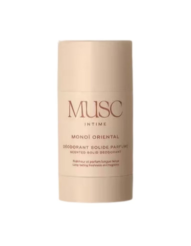 Musc Intime Monoï Oriental Déodorant Solide Parfumé. 50g