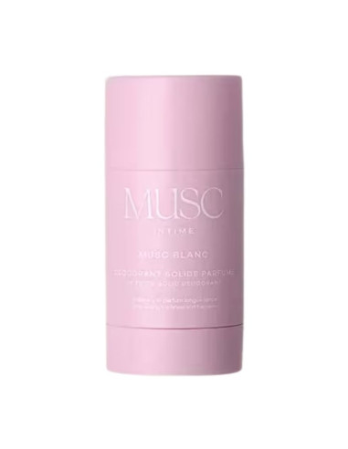 Musc Intime Musc Blanc Déodorant Solide Parfumé. 50g