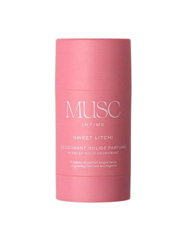 Musc Intime Sweet Litchi Déodorant Solide Parfumé. 50g