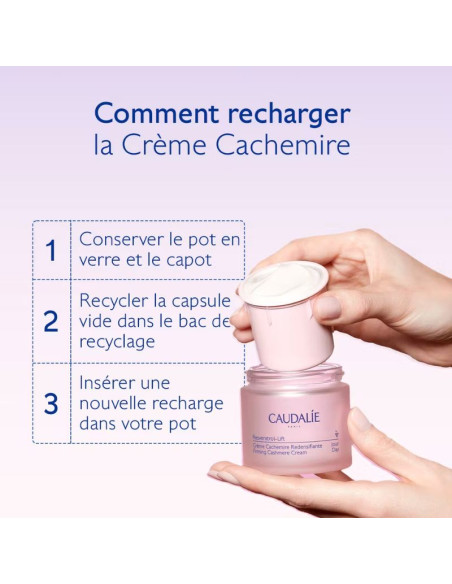 Caudalie Resveratrol Lift Crème Cachemire Redensifiante Recharge 50ml